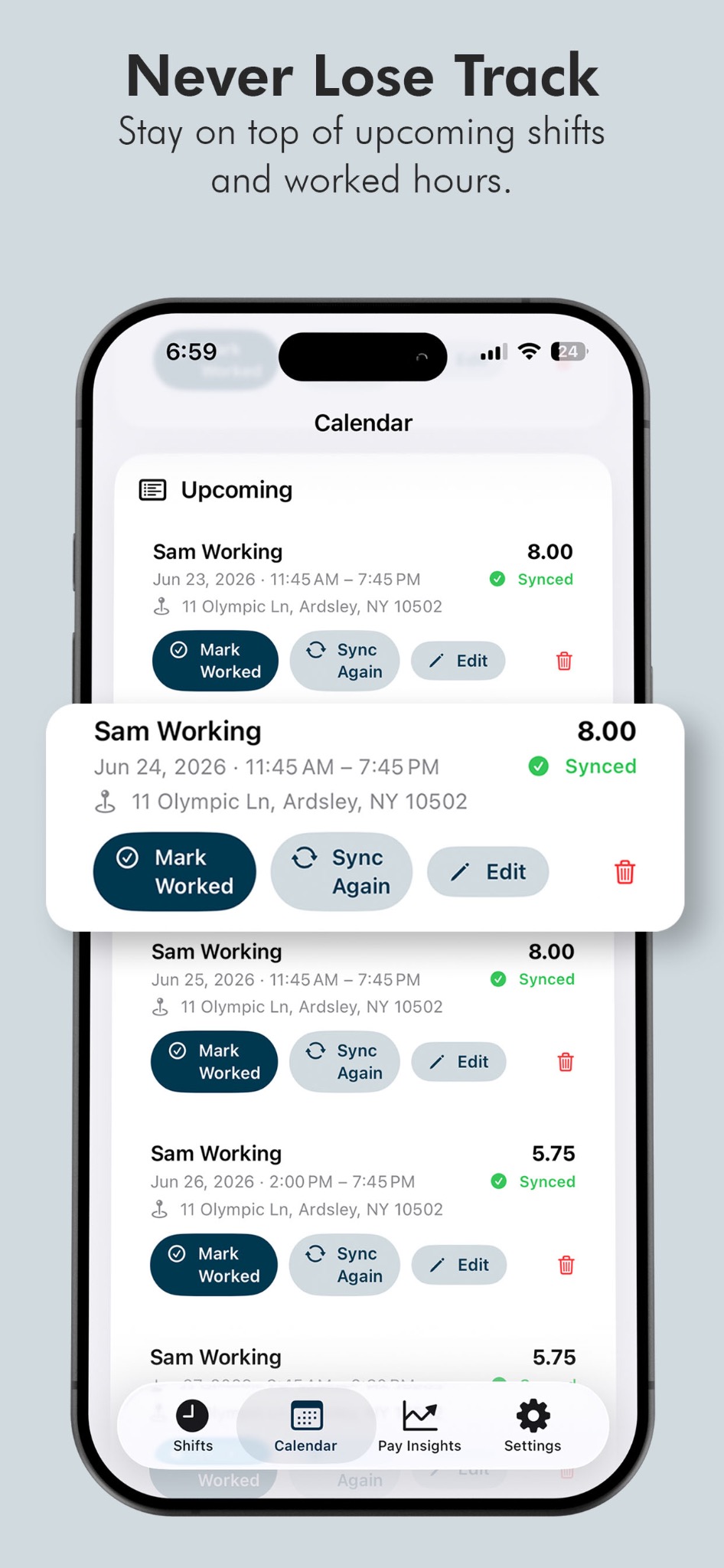 Manage Pay Periods